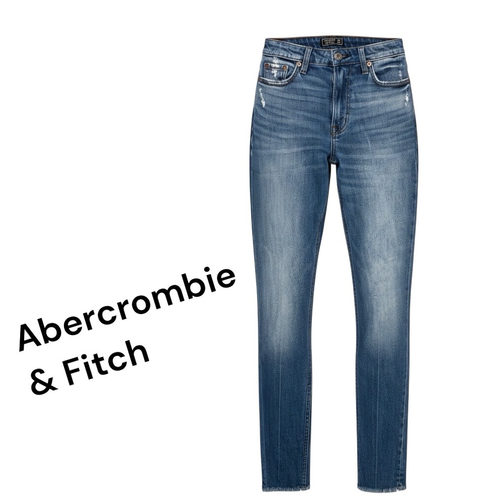 NWOT Abercrombie & Fitch High Rise Slim Denim Jeans